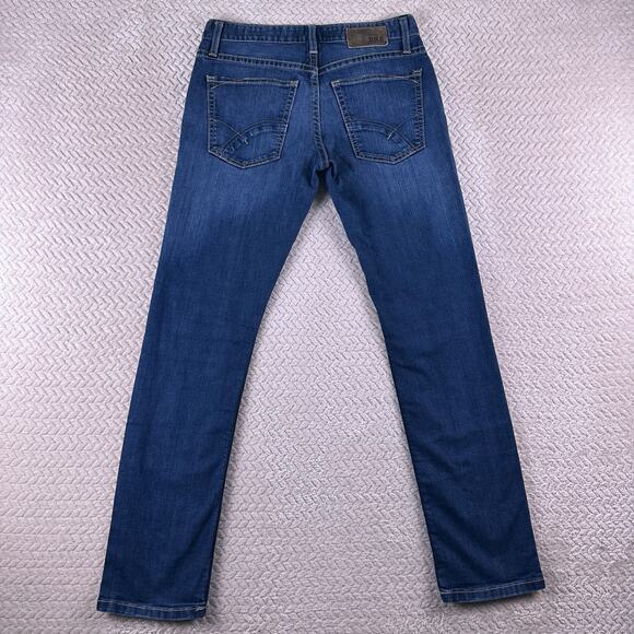 BKE Aaron Jeans Mens Size 30R 30x32 Blue Slim Fit Stretch Wiskered Denim - Picture 11 of 14